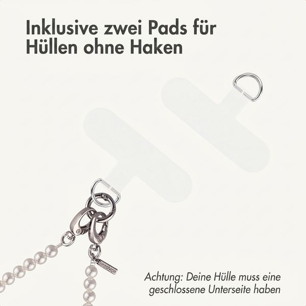 imoshion Perlen-Handykette - Weiß