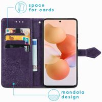 imoshion Mandala Klapphülle Xiaomi 12 Lite - Violett