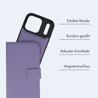 imoshion Herausnehmbare 2-in-1 Luxus-Bookcase Apple iPhone 17 Pro - Violett