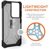 UAG Plasma Case für das Samsung Galaxy S21 Ultra - Ash Clear