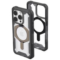 UAG Plasma XTE Back Cover MagSafe für das iPhone 16 Pro - Ash / Titanium