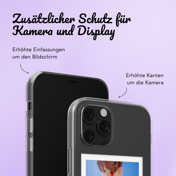 Personalisierte Hülle mit Polaroid iPhone 11 - Transparent