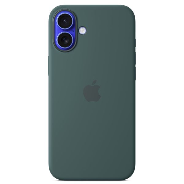 Apple Silikon-Case MagSafe für das Apple iPhone 16 Plus - Lake Green