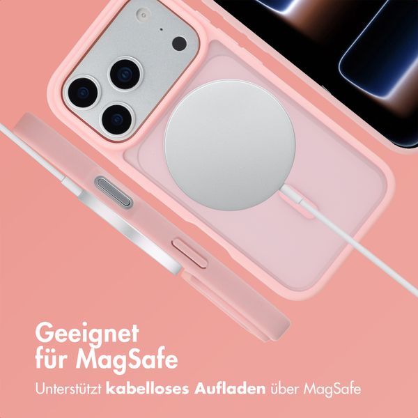 imoshion Color Guard Back Cover mit MagSafe Apple iPhone 17 Pro - Hellrosa