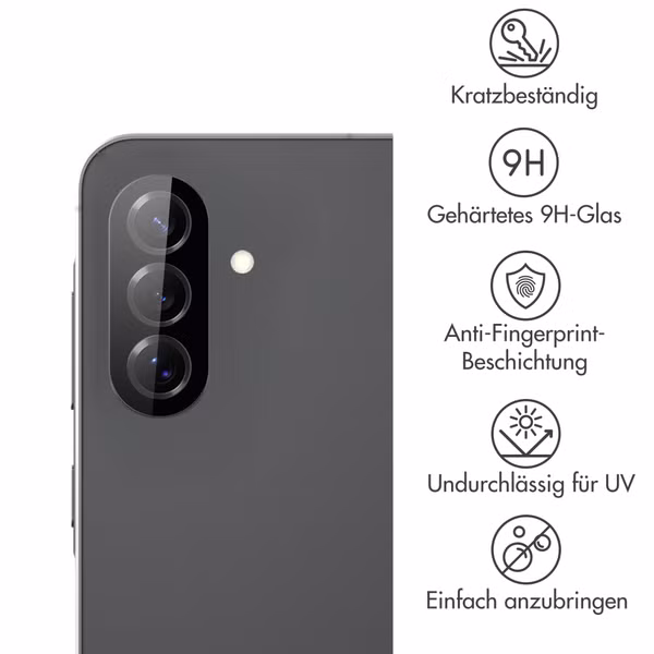 imoshion 2er-Pack Objektivschutz für Kamera für das Samsung Galaxy A37 / A57 - Schwarz