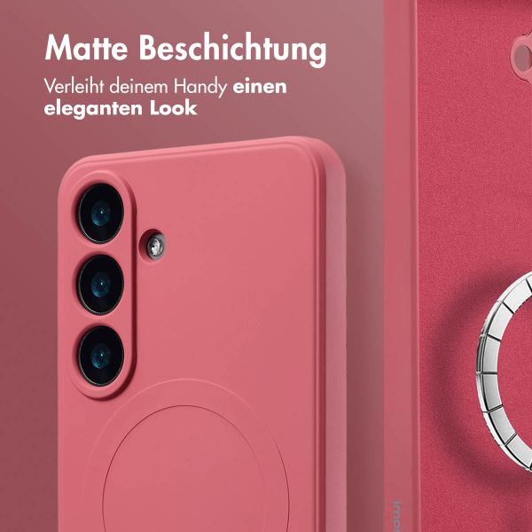 imoshion Color Back Cover mit MagSafe für das Samsung Galaxy S25 - Dusty Rose