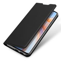 Dux Ducis Slim TPU Klapphülle für das Oppo Reno4 Pro 5G - Schwarz