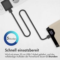 imoshion Powerbank - 20.000 mAh - Schnelles Aufladen und Power Delivery - Sandstone