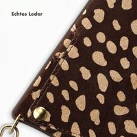 Selencia Nova Echtleder Backcover mit Kartenhalter Apple iPhone 13 Pro - Fawn Chic