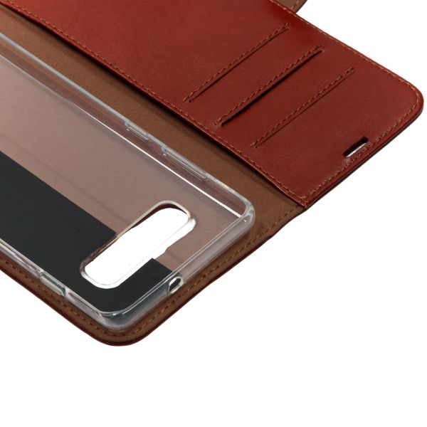 Valenta Klapphülle Classic Luxe Hellbraun für Samsung Galaxy S10 Plus