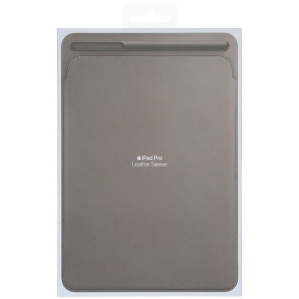 Apple Leather Sleeve Apple iPad 9 (2021) 10.2 Zoll / iPad 8 (2020) 10.2 Zoll / iPad 7 (2019) 10.2 Zoll / Air 3 (2019) / Pro 10.5 (2017) - Taupe