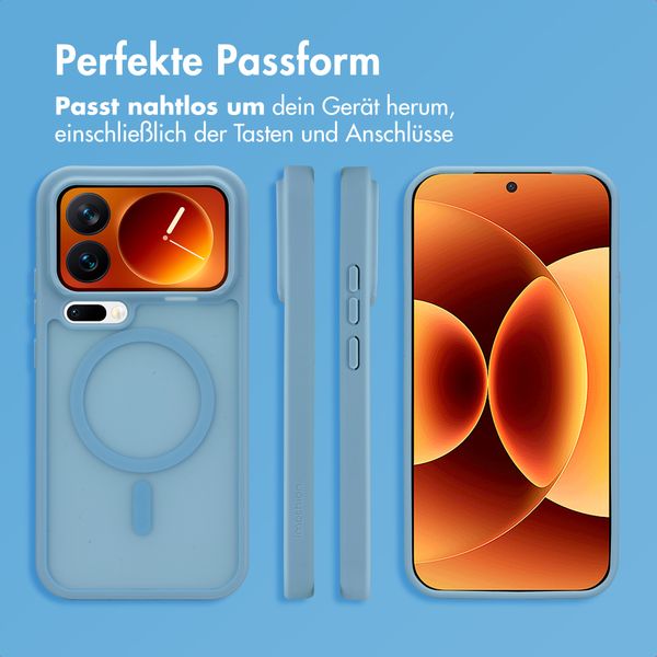 imoshion Color Guard Back Cover mit MagSafe Xiaomi 17 Pro Max - Hellblau
