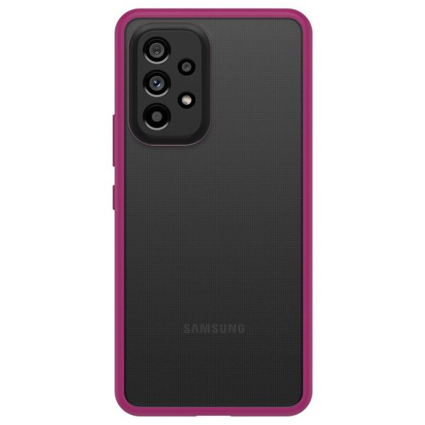 OtterBox React Backcover Samsung Galaxy A53 - Transparent / Rosa