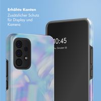 Selencia Vivid Back Cover Samsung Galaxy A53 - Holographic Blue Dream