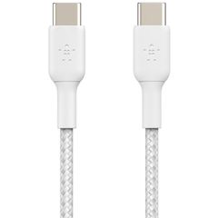 Belkin Boost↑Charge™ Braided USB-C-zu-USB-C Kabel - 1 Meter - Weiß