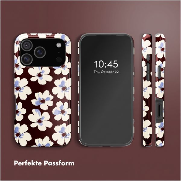 Selencia Vivid Rückabdeckung mit MagSafe Apple iPhone 18 Pro Max / 17 Pro Max - Choco Flower Pop