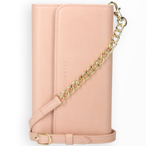 Selencia Clutch Klapphülle aus Leder mit herausnehmbarem Case iPhone 12 Mini