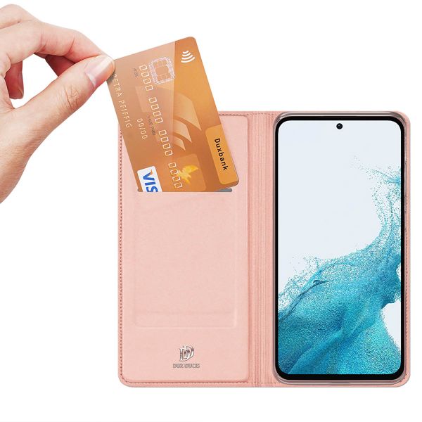 Dux Ducis Slim TPU Klapphülle für das Samsung Galaxy A54 (5G) - Rose Gold