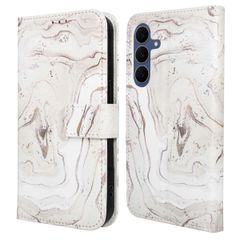 imoshion Design Klapphülle Samsung Galaxy S25 FE - Sandy Marble