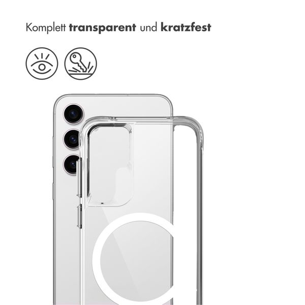 imoshion Rugged Air MagSafe Case Samsung Galaxy S25 Plus - Transparent