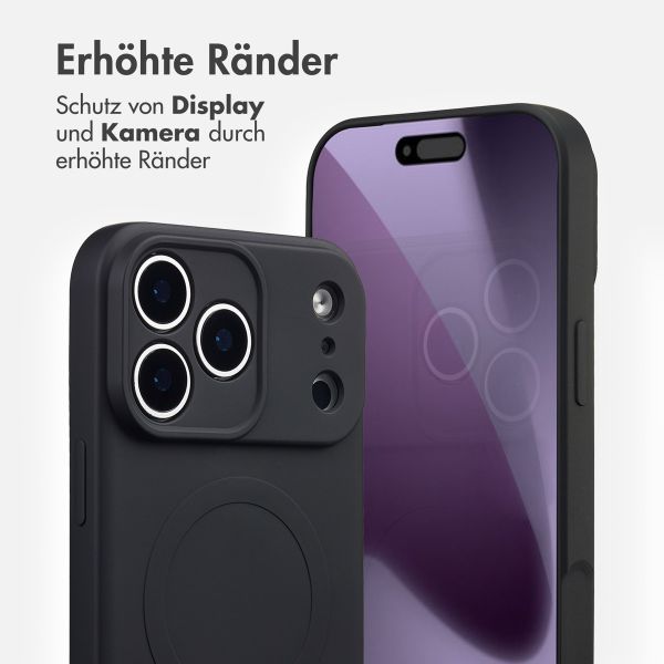 imoshion Color Back Cover mit MagSafe Apple iPhone 17 Pro Max - Schwarz