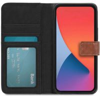 imoshion Luxuriöse Klapphülle Apple iPhone 13 Pro Max - Braun