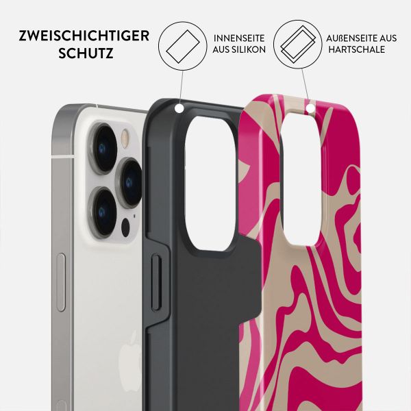 Burga Tough Back Cover für das Apple iPhone 13 Pro - Siren