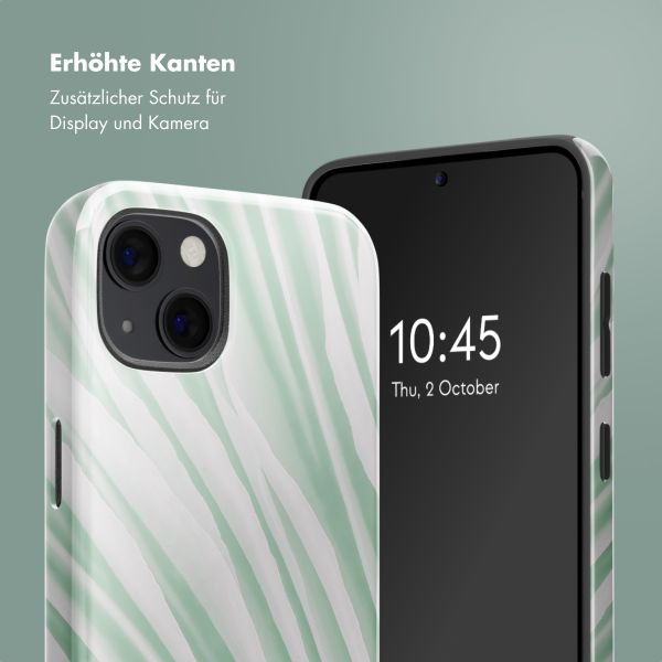 Selencia Vivid Rückabdeckung mit MagSafe Apple iPhone 13 - Nature Grayed Jade