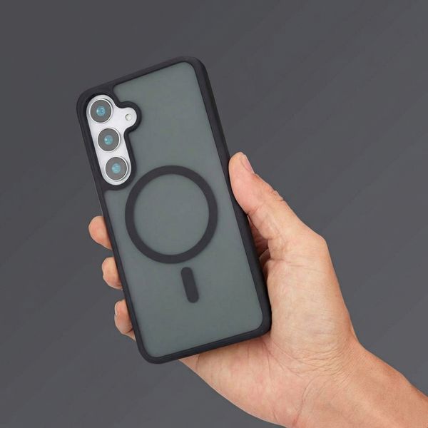 imoshion Color Guard Back Cover mit MagSafe Samsung Galaxy S25 Plus - Schwarz