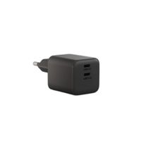 Zens Kompaktes Ladegerät 2x USB-C 100W - Netzteil - Schwarz