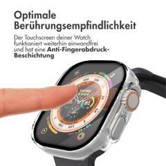 imoshion Full Cover Hard Case für das Apple Watch Ultra / Ultra 2 - 49 mm - Transparent