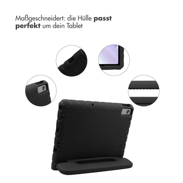 imoshion Schutzhülle mit Handgriff kindersicher Lenovo Tab M10 Plus / M10 FHD Plus - Schwarz