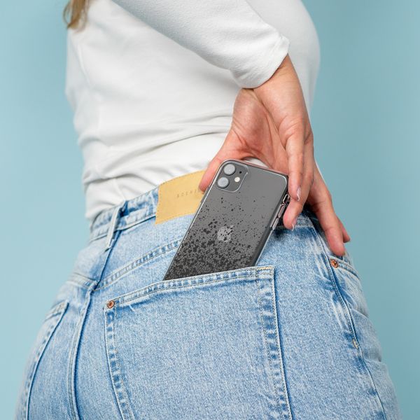 imoshion Design Hülle Apple iPhone Xr - Splatter Black