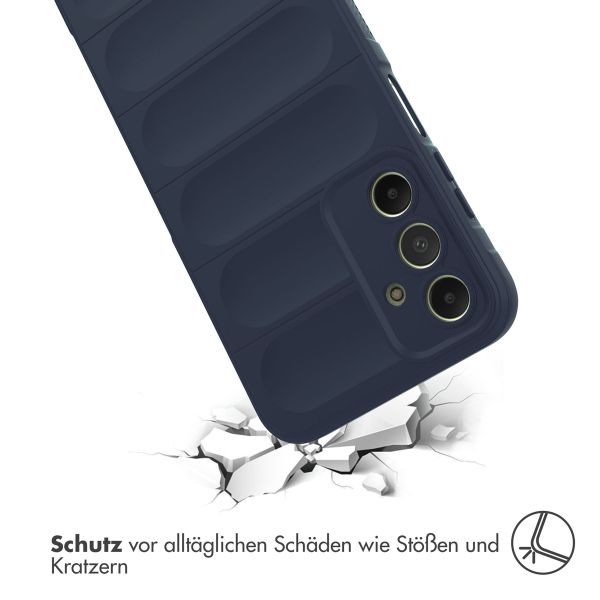 imoshion EasyGrip Back Cover für das Samsung Galaxy A25 (5G) - Dunkelblau