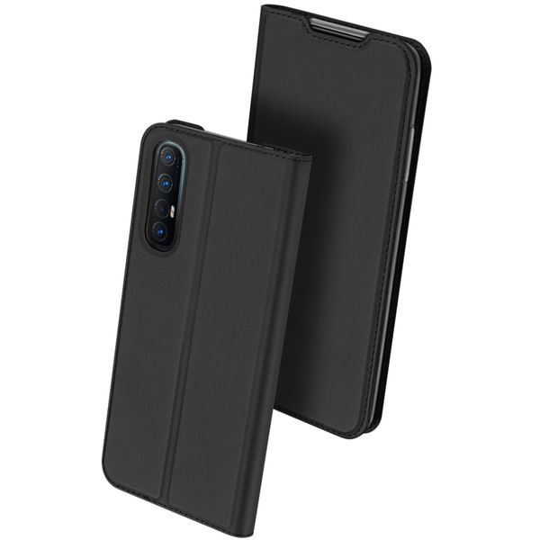 Dux Ducis Slim TPU Klapphülle Schwarz für das Oppo Find X2 Neo