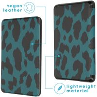 imoshion Design Slim Hard Case Klapphülle Amazon Kindle Paperwhite 4 - Green Leopard