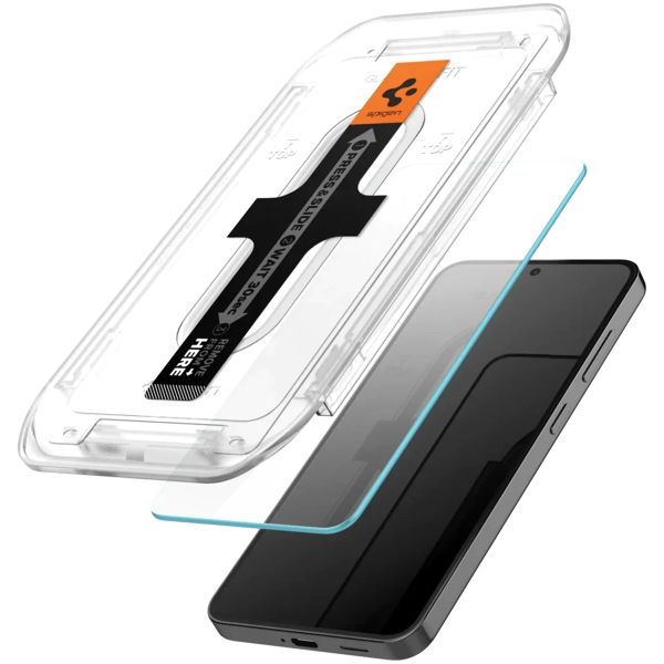 Spigen GLAStR Fit Displayschutzfolie  + Applicator 2-pack für das Samsung Galaxy S24 Plus / S25 Plus