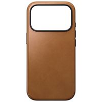 Nomad Modern Leather Case mit MagSafe Apple iPhone 18 Pro Max - English Tan
