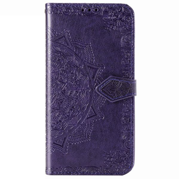 Mandala Klapphülle Xiaomi Redmi 9A - Violett