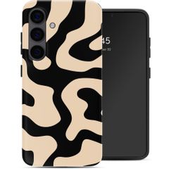Selencia Vivid Rückabdeckung mit MagSafe Samsung Galaxy S24 - Art Wave Black