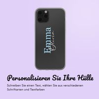 Personalisierte Hülle mit Namen iPhone 11 - Transparent