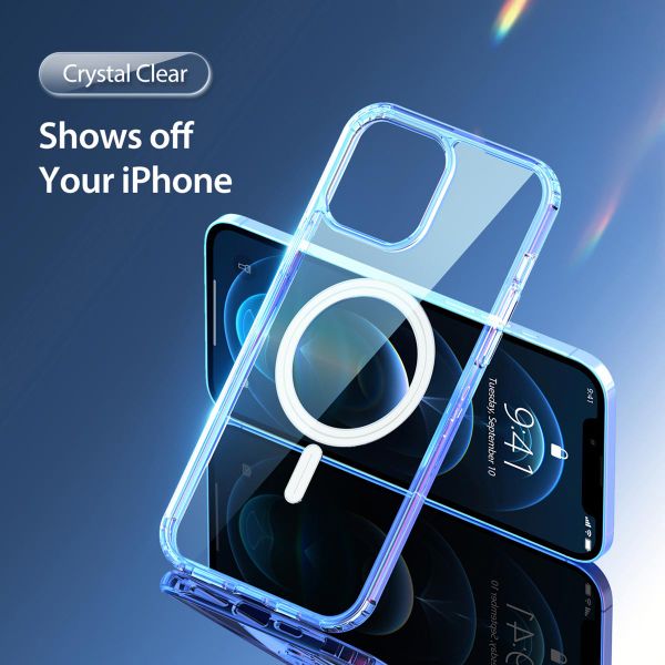 Dux Ducis Clin Backcover mit MagSafe für das iPhone  12 Pro Max - Transparent