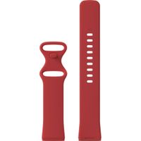 imoshion Silikonband Multipack für die Fitbit Versa 4 / 3 / Sense (2) - Schwarz / Grau / Rot