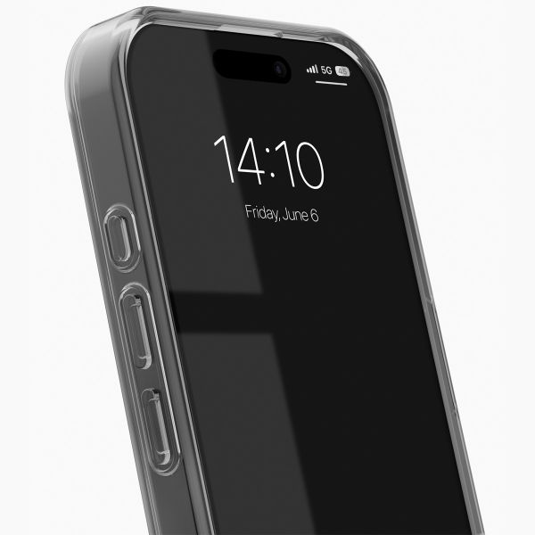 iDeal of Sweden Clear Case für das iPhone 16 Pro - Tinted Black