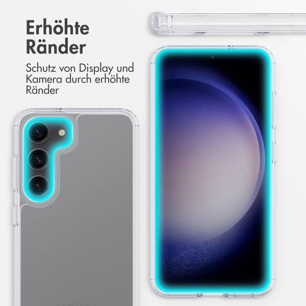 imoshion Back Cover mit Ständer Samsung Galaxy S23 - Transparent