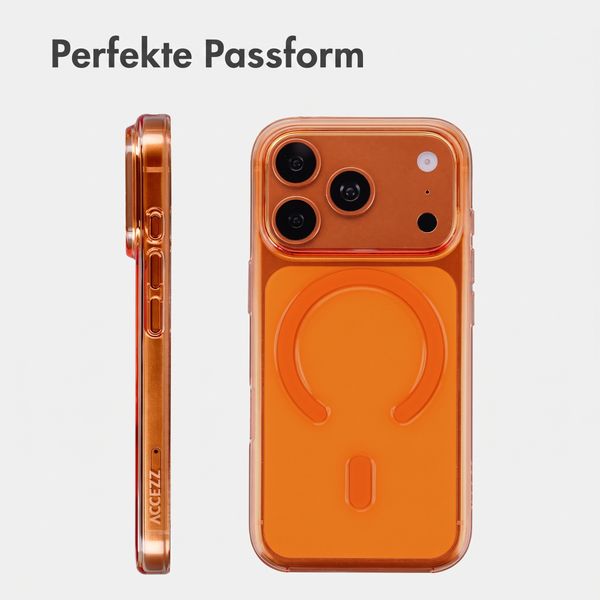 Accezz Lite Backcover mit MagSafe Apple iPhone 18 Pro / 17 Pro - Orange