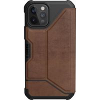 UAG Metropolis Klapphülle iPhone 12 (Pro) - Leather Brown