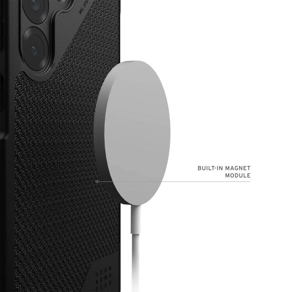 UAG Back Cover Metropolis LT MagSafe Samsung Galaxy S25 Plus - Kevlar Black