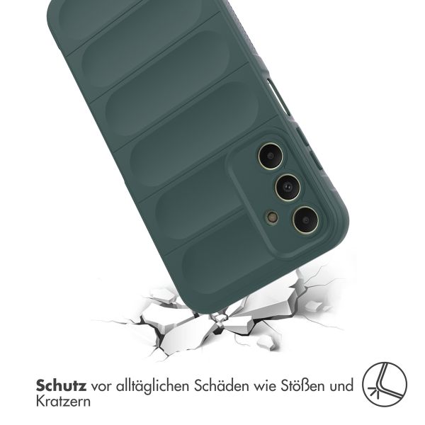 imoshion EasyGrip Back Cover für das Samsung Galaxy A15 (5G/4G) - Dunkelgrün