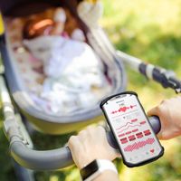 Fixed Bikee 2 – Handyhalterung für Fahrrad – 360 Grad drehbar – Universell – Schwarz